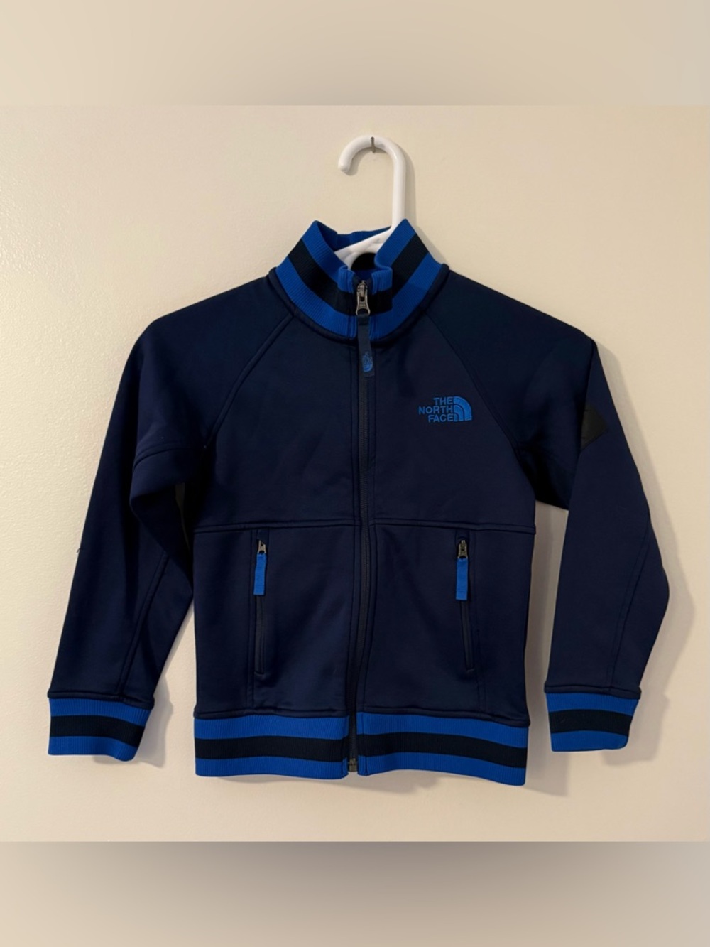 North Face Boys Full Zip Jacket Sz XS